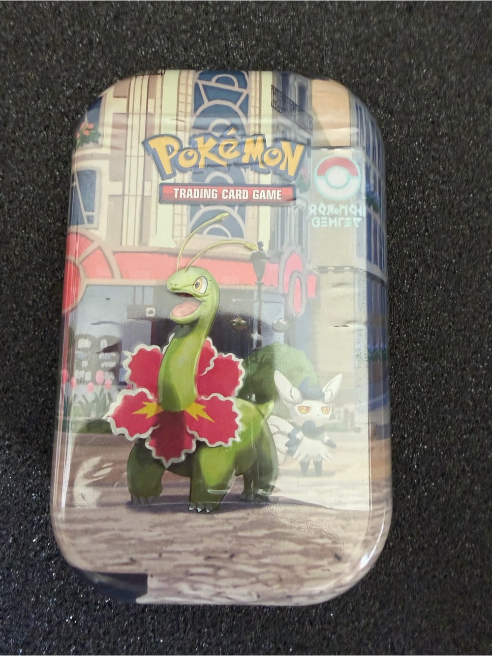 Pokemon TCG Lumiose City Tin  Meganium Artwork